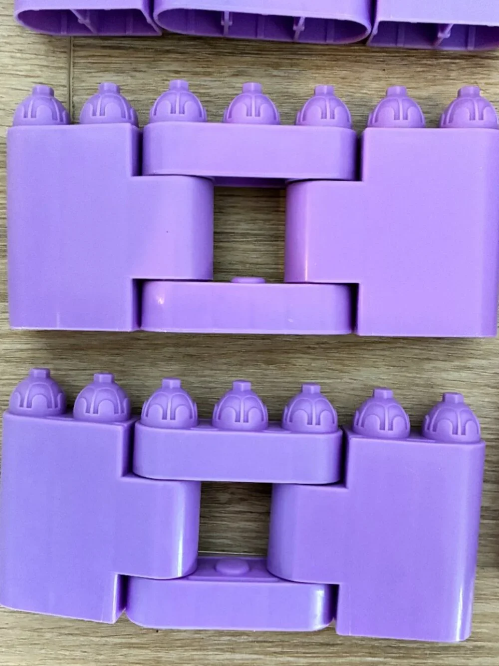 Fisher Price Pop Onz Building Block Set of 21 Mouse Princess Castle Incomplete